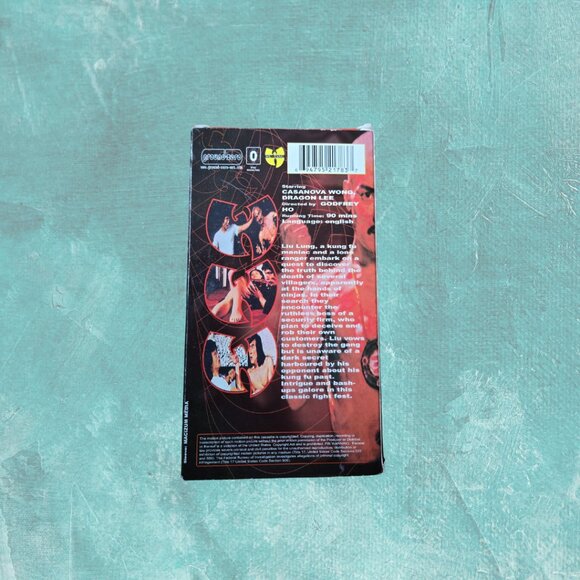 Vintage Wu-Tang Clan Presents: Enter the Invincible Hero VHS – Kung Fu/Hip-Hop - Picture 2 of 3
